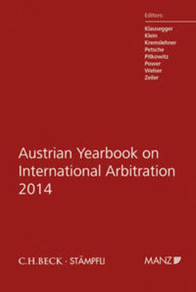 Klausegger / Klein / Kremslehner |  Austrian Yearbook on International Arbitration 2014 | Buch |  Sack Fachmedien