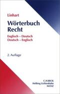 Linhart |  Wörterbuch Recht Englisch-Deutsch / Deutsch-Englisch | Buch |  Sack Fachmedien