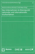 Lehmkuhl / Meyer |  Das Unternehmen im Brennpunkt nationaler und internationaler Strafverfahren | Buch |  Sack Fachmedien