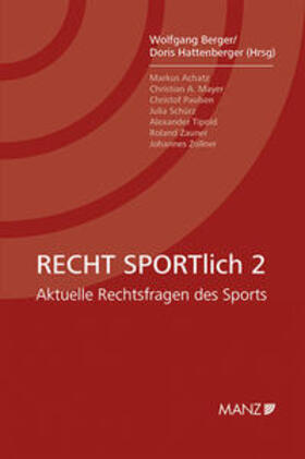 Berger / Hattenberger | RECHT SPORTlich 2 | Buch | 978-3-214-02363-8 | sack.de