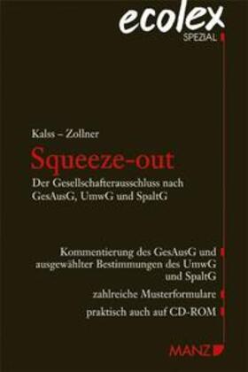 Kalss / Zollner | Squeeze-out | Buch | 978-3-214-02390-4 | sack.de