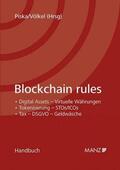 Piska / Völkel |  Blockchain rules | Buch |  Sack Fachmedien