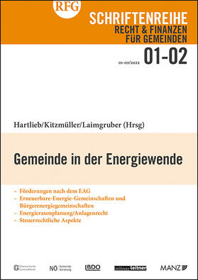 Hartlieb / Kitzmüller / Laimgruber | Gemeinde in der Energiewende | Buch | 978-3-214-02494-9 | sack.de