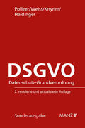 Pollirer / Weiss / Knyrim |  Datenschutz-Grundverordnung DSGVO | Buch |  Sack Fachmedien
