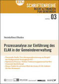 Steinkellner / Zheden |  Prozessanalyse zur Einführung des ELAK in der Gemeindeverwaltung | Buch |  Sack Fachmedien