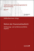 Rüffler / Raschauer |  Reform der Finanzmarktaufsicht | Buch |  Sack Fachmedien