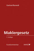 Gartner / Karandi |  Maklergesetz | Buch |  Sack Fachmedien