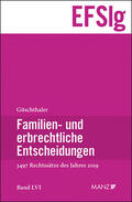 Gitschthaler |  Familien- und erbrechtliche Entscheidungen EF-Slg | Buch |  Sack Fachmedien
