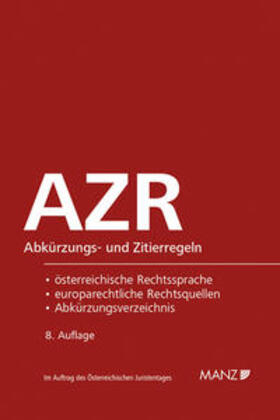 Dax / Hopf / Friedl | Abkürzungs- und Zitierregeln AZR | Buch | 978-3-214-06397-9 | sack.de