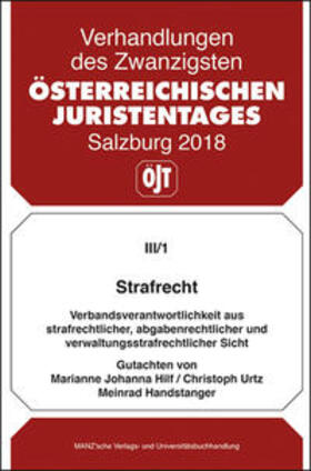 Hilf / Urtz / Handstanger |  Strafrecht Verbandsverantwortlichkeit Gutachten | Buch |  Sack Fachmedien