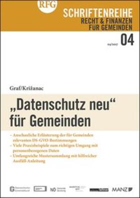 Graf / Krizanac | "Datenschutz neu" für Gemeinden | Buch | 978-3-214-08646-6 | sack.de