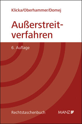 Klicka / Oberhammer / Domej | Außerstreitverfahren | Buch | 978-3-214-09025-8 | sack.de