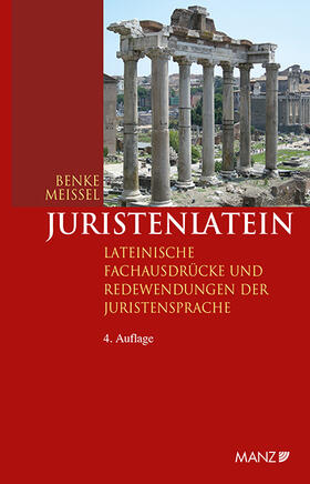 Benke / Meissel | Juristenlatein | Buch | 978-3-214-09714-1 | sack.de