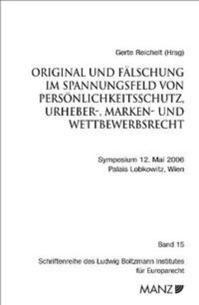 Reichelt | Original und Fälschung | Buch | 978-3-214-11366-7 | sack.de