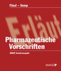 Füszl / Semp |  Pharmazeutische Vorschriften inkl. 46. EL | Loseblattwerk |  Sack Fachmedien