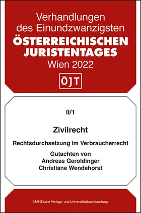 Wendehorst / Geroldinger |  Zivilrecht Rechtsdurchsetzung im Verbraucherrecht - materiellrechtliche und prozessuale Aspekte | Buch |  Sack Fachmedien