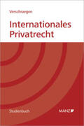 Verschraegen |  Internationales Privatrecht | Buch |  Sack Fachmedien