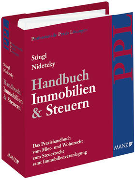 Stingl / Nidetzky | Handbuch Immobilien & Steuern | Loseblattwerk | sack.de