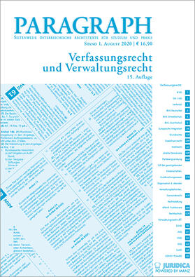 Leitl-Staudinger | Paragraph - Verfassungs- und Verwaltungsrecht | Buch | sack.de