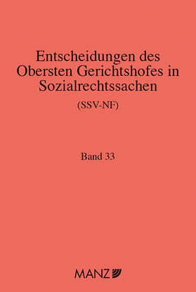 Neumayr | Entscheidungen des obersten Gerichtshofes in Sozialrechtssachen SSV-NF | Buch | 978-3-214-15195-9 | sack.de