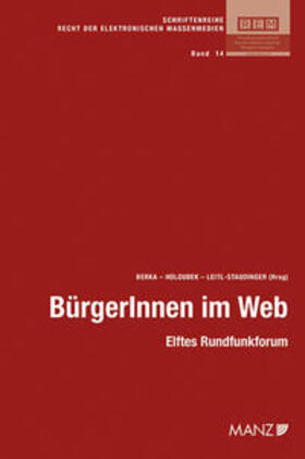 Berka / Houloubek / Leitl-Staudinger | BürgerInnen im Web | Buch | 978-3-214-16435-5 | sack.de