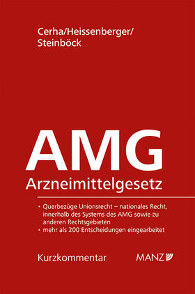 Cerha / Heissenberger / Steinböck | Arzneimittelgesetz AMG | Buch | 978-3-214-18143-7 | sack.de