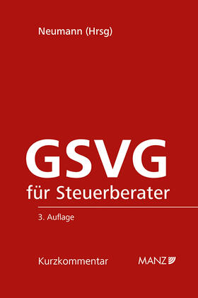 Neumann | GSVG für Steuerberater | Buch | 978-3-214-25038-6 | sack.de