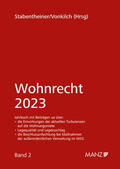 Stabentheiner / Vonkilch |  Wohnrecht 2023 | Buch |  Sack Fachmedien