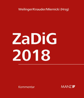 Weilinger / Knauder / Miernicki |  ZaDiG 2018 | Loseblattwerk |  Sack Fachmedien