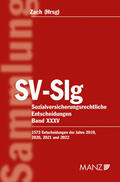 Zach |  Sozialversicherungsrechtliche Entscheidungen SV-Slg | Buch |  Sack Fachmedien