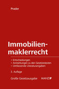 Prader |  Immobilienmaklerrecht | Buch |  Sack Fachmedien