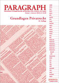Riedler |  Paragraph - Grundlagen Privatrecht | Buch |  Sack Fachmedien