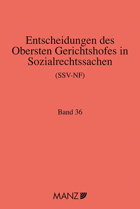 Neumayr | Entscheidungen des obersten Gerichtshofes in Sozialrechtssachen SSV-NF | Buch | 978-3-214-25396-7 | sack.de