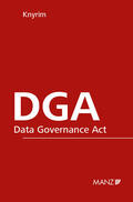 Knyrim |  DGA - Data Governance Act | Buch |  Sack Fachmedien