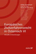 Anzenberger / Mayr / Trenker |  Europäisches Zivilverfahrensrecht in Österreich VI | Buch |  Sack Fachmedien