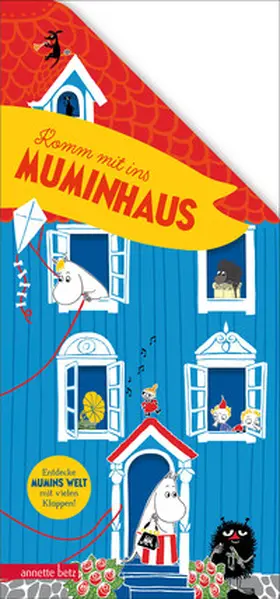  Komm mit ins Muminhaus - Das Pappbilderbuch über das Zuhause der Muminfamilie. Mit vielen Klappen zum Suchen und Entdecken für Kinder ab 3 Jahren. | Buch |  Sack Fachmedien