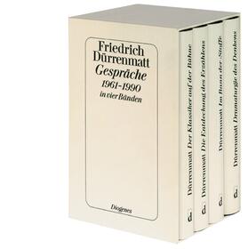Strümpel / Dürrenmatt / Arnold | Gespräche 1961-1990 in vier Bänden | Buch | 978-3-257-06111-6 | sack.de