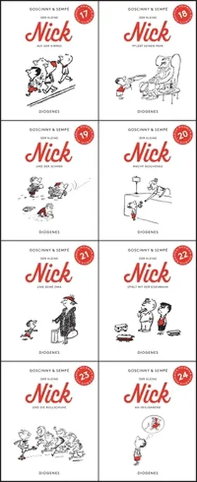 Goscinny / Sempé | PickNick 3 Set (8 x 1 Exemplar) | Buch | 978-3-257-25120-3 | www.sack.de