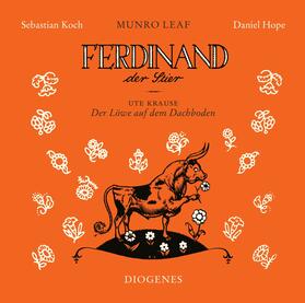 Leaf / Krause | Ferdinand der Stier und Der Löwe auf dem Dachboden | Sonstiges | 978-3-257-80424-9 | sack.de