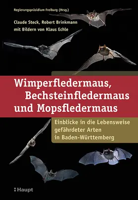 Regierungspräsidium Freiburg / Steck / Brinkmann |  Wimperfledermaus, Bechsteinfledermaus und Mopsfledermaus | Buch |  Sack Fachmedien