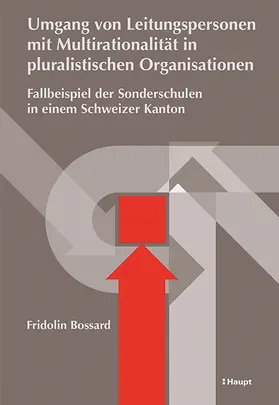 Bossard |  Umgang von Leitungspersonen mit Multirationalität in pluralistischen Organisationen | Buch |  Sack Fachmedien
