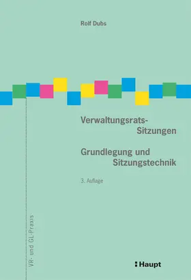 Dubs |  Verwaltungsrats-Sitzungen | Buch |  Sack Fachmedien