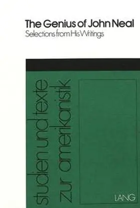 Lease / Lang |  The Genius of John Neal | Buch |  Sack Fachmedien