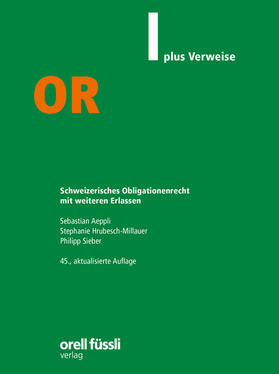 Aeppli / Hrubesch-Millauer / Sieber | OR plus Verweise | Buch | 978-3-280-07477-0 | sack.de