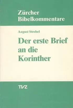 Strobel |  Der erste Brief an die Korinther | Buch |  Sack Fachmedien