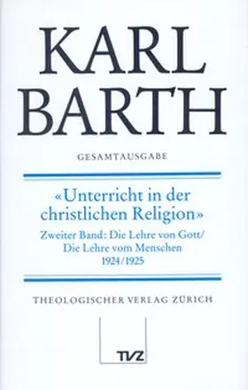 Barth / Reiffen / Stoevesandt |  Karl Barth Gesamtausgabe | Buch |  Sack Fachmedien