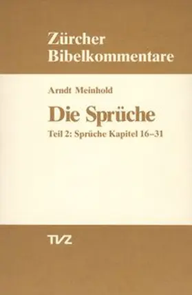 Meinhold |  Die Sprüche | Buch |  Sack Fachmedien