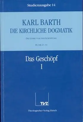 Barth |  Karl Barth: Die Kirchliche Dogmatik. Studienausgabe. KD-Stud. Komplettausgabe | Buch |  Sack Fachmedien