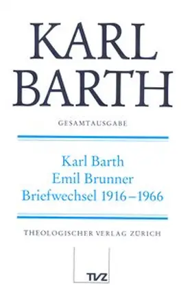 Barth / Busch |  Karl Barth Gesamtausgabe | Buch |  Sack Fachmedien