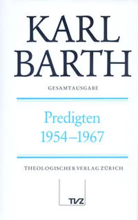 Barth / Stoevesandt / Drewes | Abt. I: Predigten / Predigten 1954-1967 | Buch | 978-3-290-17278-7 | sack.de